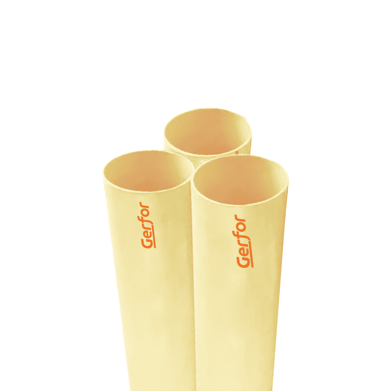 TUBO SANITARIO VERDE 6" x 6 MTS XUND