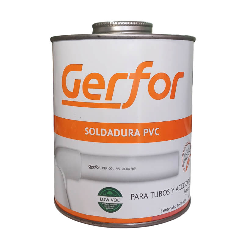 SOLDADURA PVC GERFOR 1/4 X UND