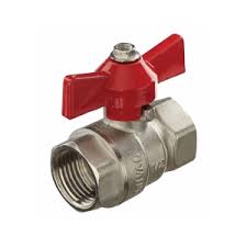 GRIVAL VALVULA BOLA MARIPOSA 1/2" PAQUETE X 6 UNIDAD