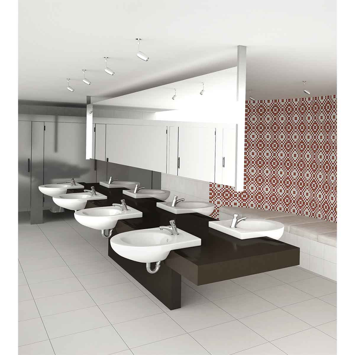 CORONA GRIFERÍA PARA LAVAMANOS INSTITUCIONAL PUSH MESA X UND