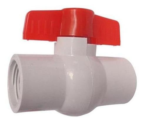 GRIVAL VALVULA BOLA PVC PESADA ROSCADA 1" UNIDAD