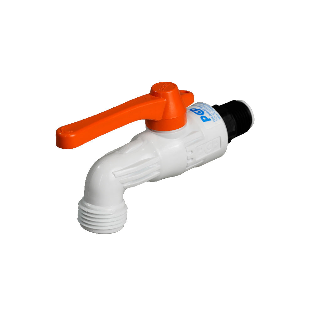 PCP LLAVE JARDIN 1/2" NARANJA X UND