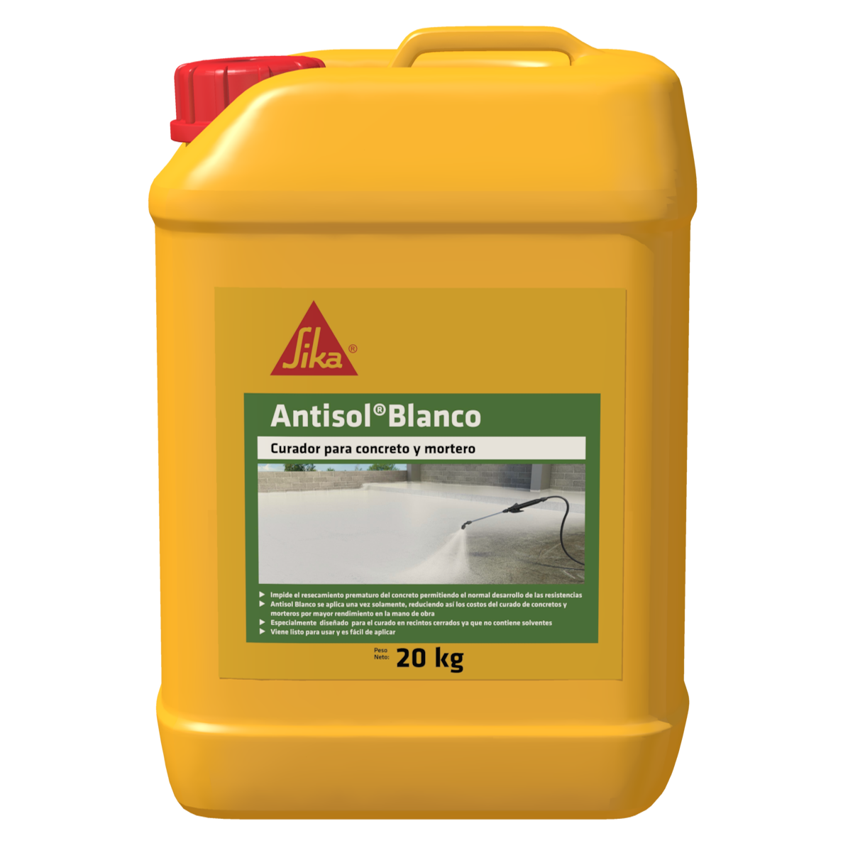 SIKA ANTISOL BLANCO 20KG UND