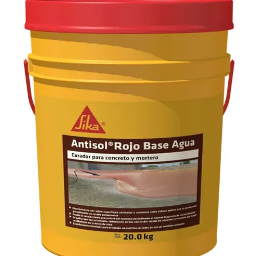 SIKA ANTISOL ROJO BASE AGUA 20KG UND