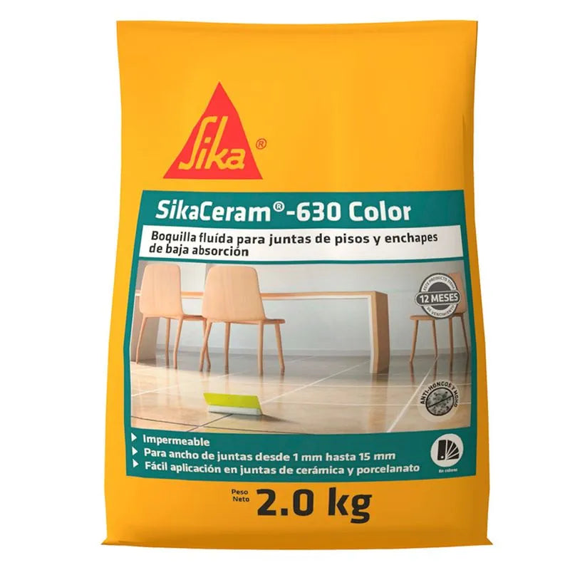 SIKACERAM-630 COLOR GRIS CAPRI 2KG 2kg UND