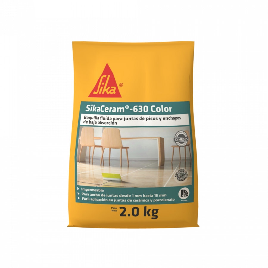 SIKACERAM-630 COLOR MARFIL 2KG 2kg UND