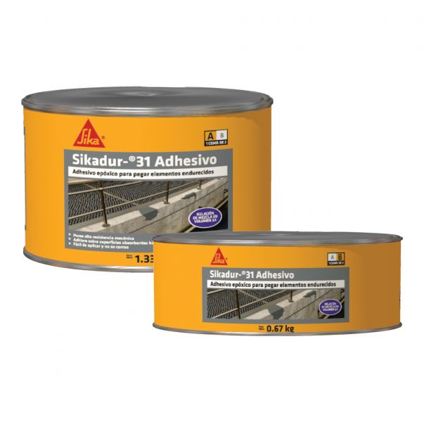 SIKADUR 31 ADHESIVO GRIS 2KG UND
