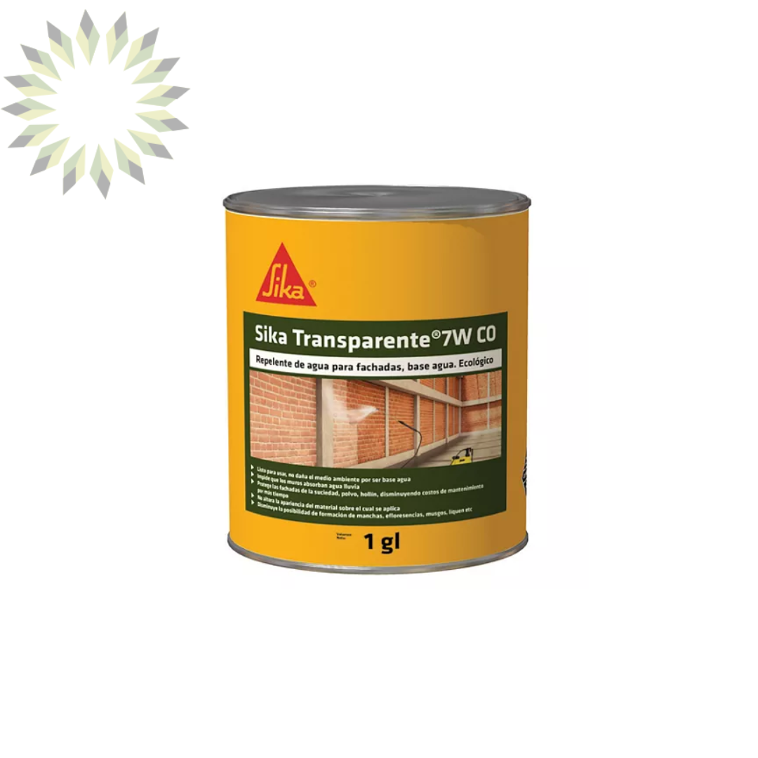 SIKA TRANSPARENTE 7 W CO 1GL UND