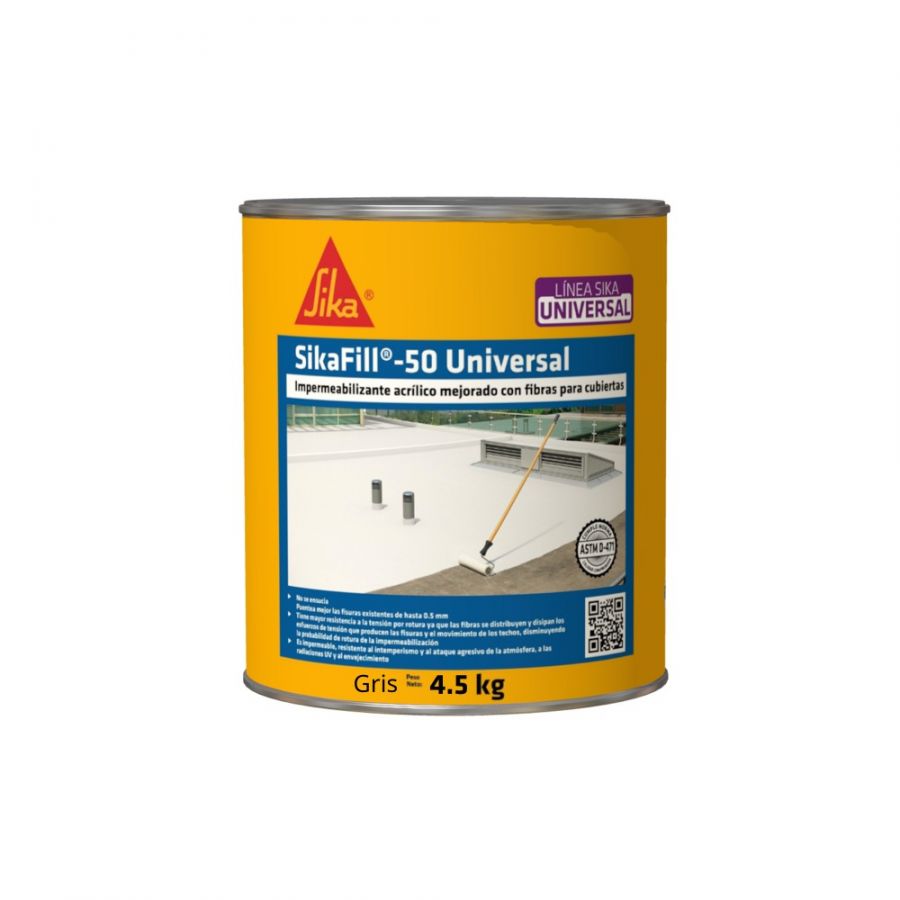 SikaFill-50 Power Gris 4,5KG UND