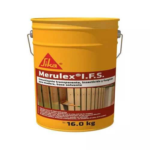MERULEX I.F.S TRANSPARENTE (exento de iva) 16KG UND