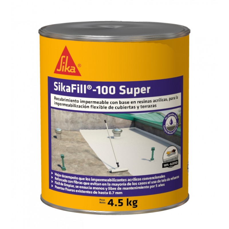 SIKAFILL 100 POWER BLANCO GALON 4,5KG UND