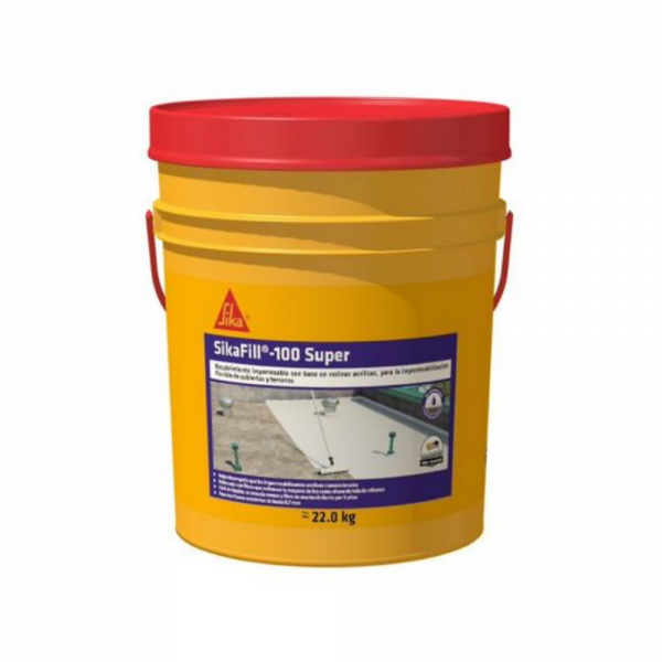 SIKAFILL 100 POWER GRIS CUÑETE 22KG UND