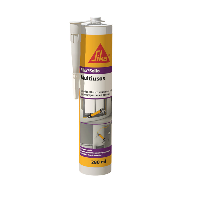 SIKA SELLO MULTIUSOS BLANCO P x 6 280CC 6 UND
