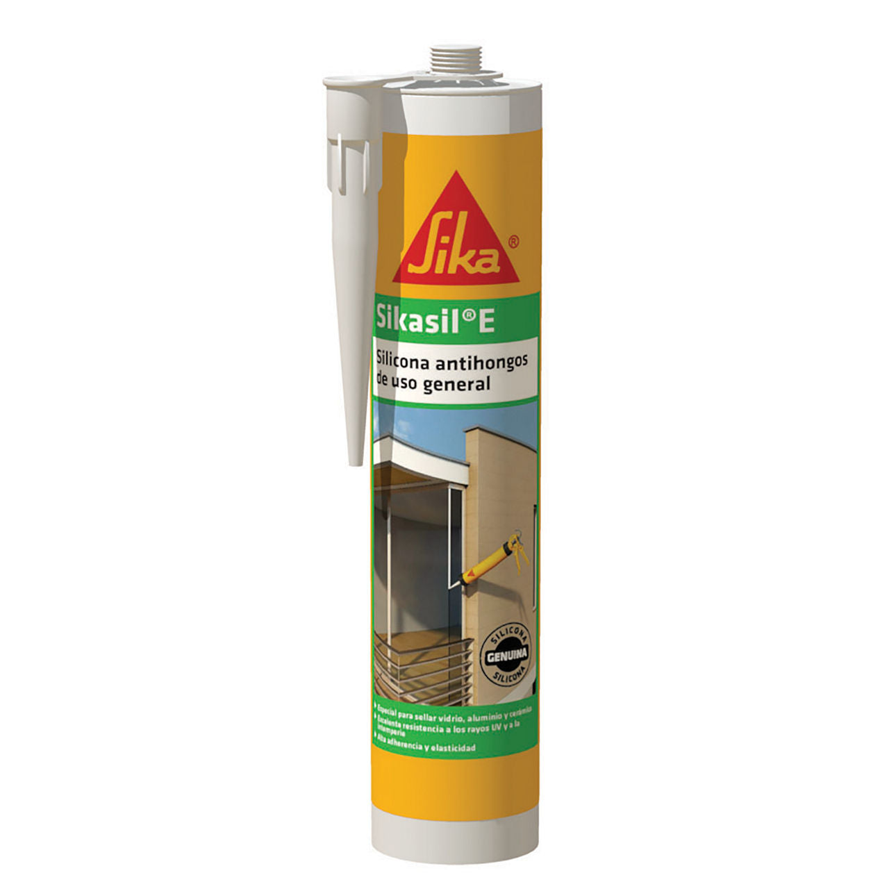 SIKASIL E GRIS 300CC 6 UND