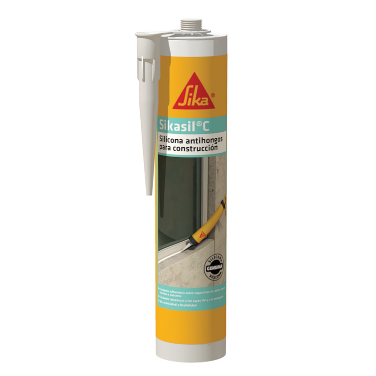 SIKASIL C TRANSPARENTE 300CC 6 UND