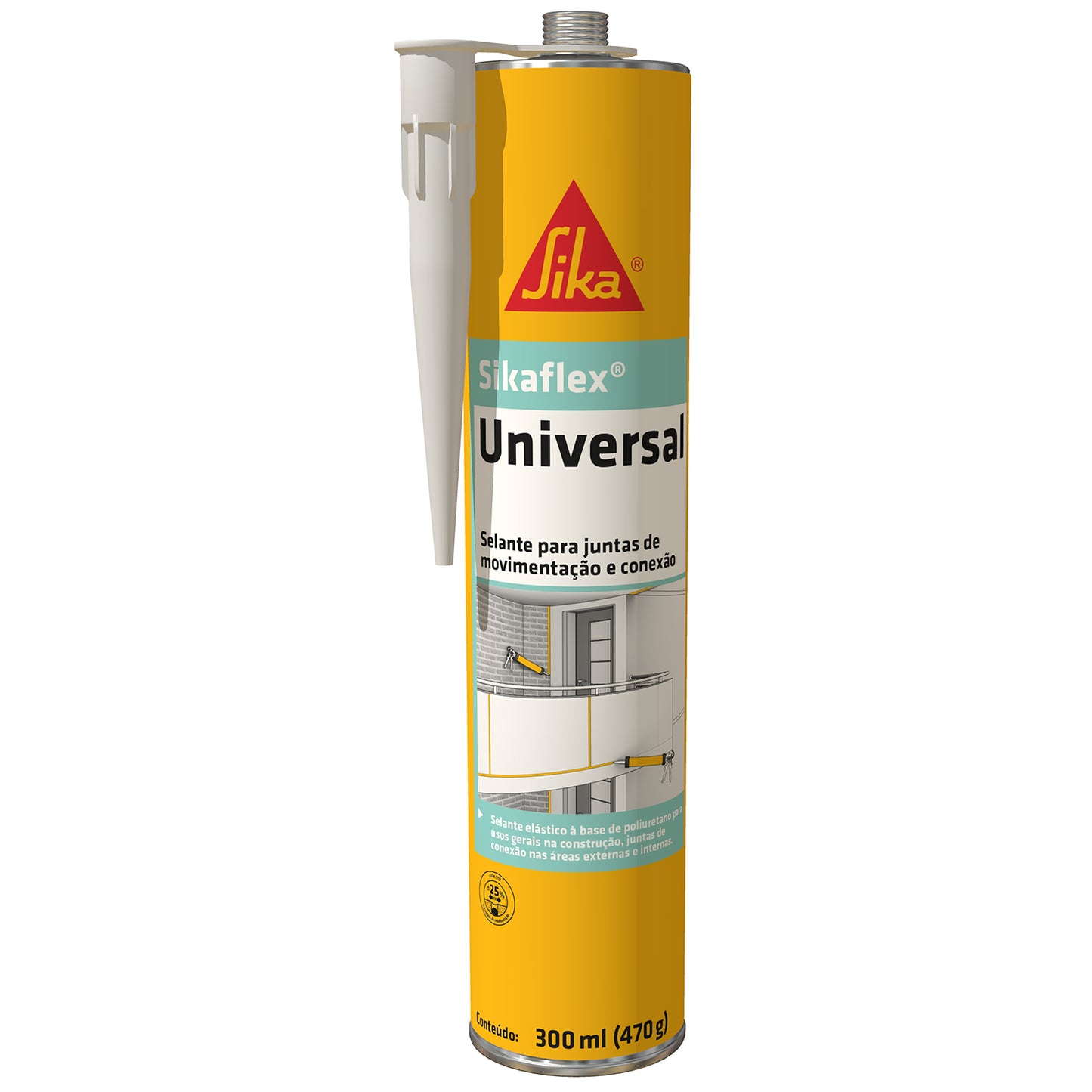 SIKAFLEX UNIVERSAL GRIS P x 6 300ML 6 UND