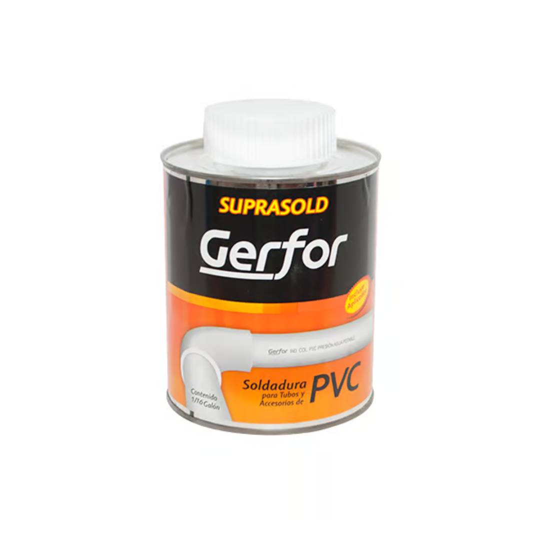 SOLDADURA PVC GERFOR 1/16 X UND