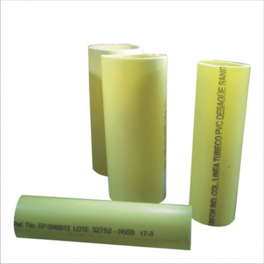 TUBO  SANITARIO VERDE  4" x 6 MTS XUND