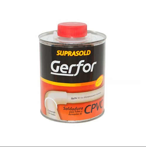 SOLDADURA C.P.V.C GERFOR   1/4 X UND