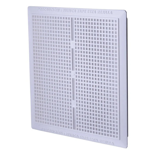 GRIVAL  REJILLA VENTILACION GAS 20 X 20 PAQUETE X 6 UNIDAD