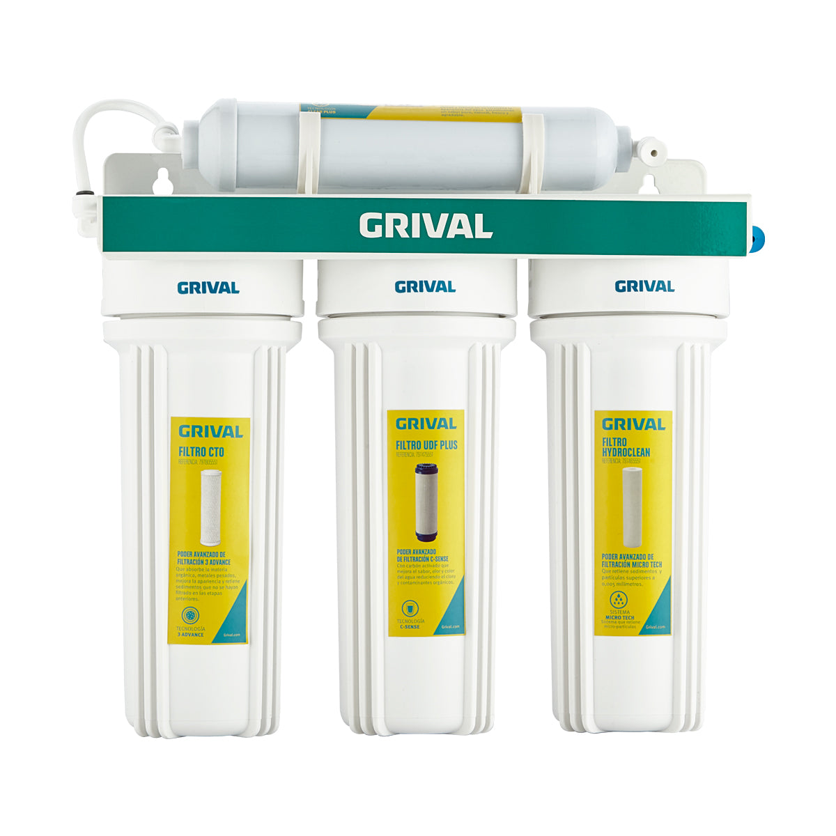 GRIVAL FILTRO AGUA 4 ETAPAS BAJO MESON X UND