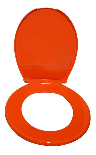 CORONA ASIENTO COMODOR REDONDO NARANJA X UND