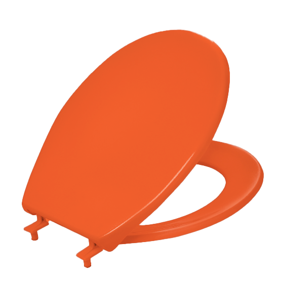 CORONA ASIENTO COMODOR REDONDO NARANJA X UND