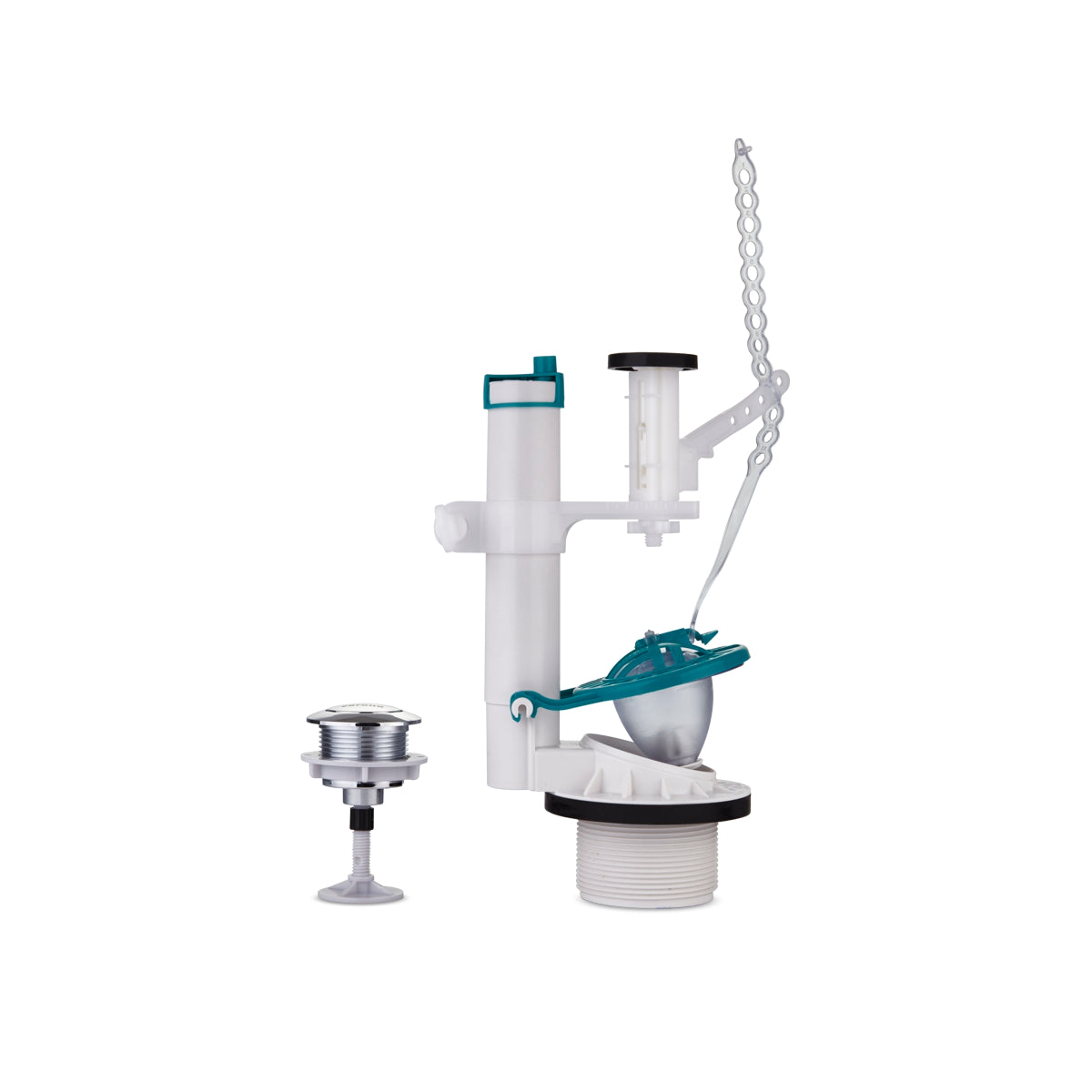 GRIVAL VÁLVULA DESCARGA NUKI 2P CATAPULTA 26CM + BOTON X UND