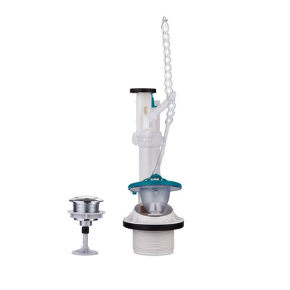 GRIVAL VÁLVULA DESCARGA NUKI 2P CATAPULTA 26CM + BOTON X UND