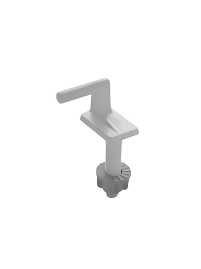 CORONA HERRAJE ASIENTO COMODOR BLANCO X UND