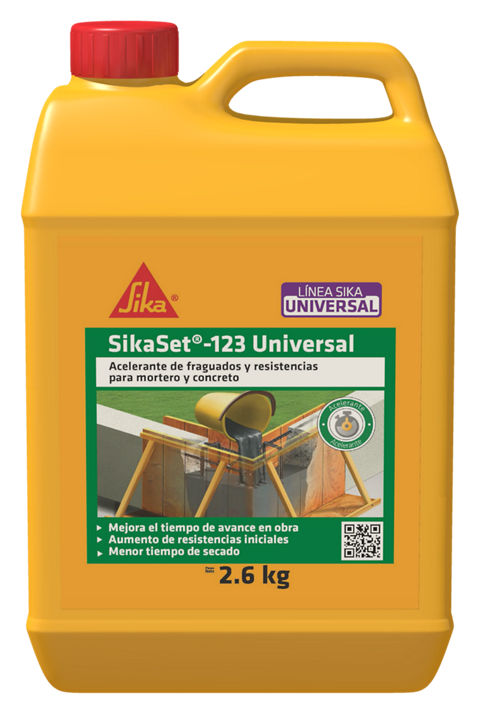 SIKASET 123 UNIVERSAL  2,6KG  UND