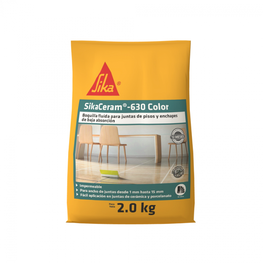 SIKACERAM-630 COLOR MARFIL 2KG 2kg  UND