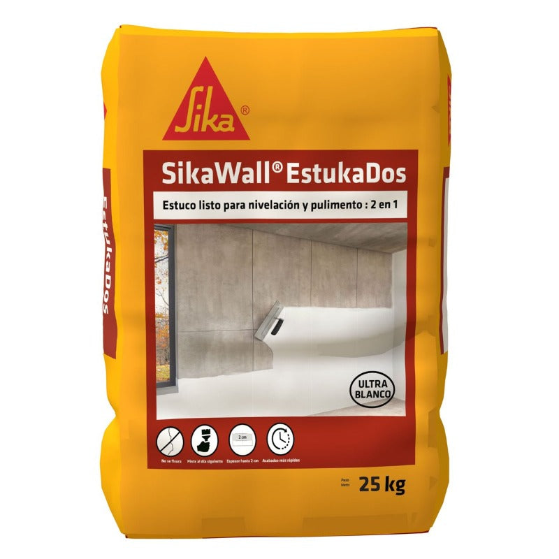 SIKAWALL ESTUKADOS  25KG  UND