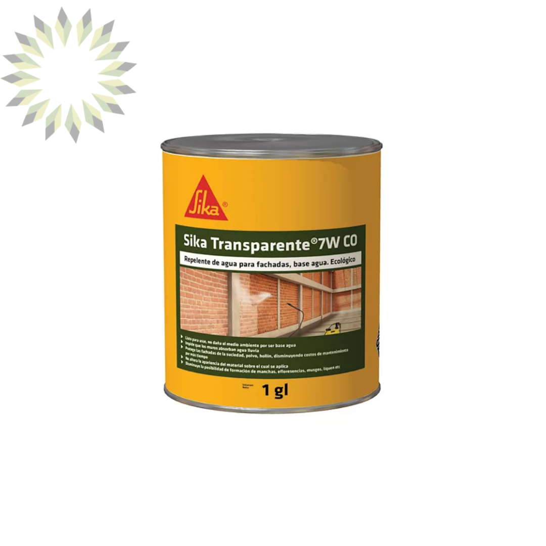 SIKA TRANSPARENTE 7 W CO  1GL  UND