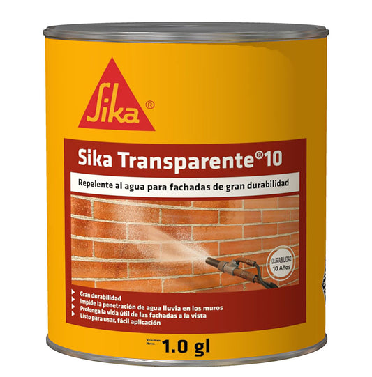 SIKA TRANSPARENTE 10 AÑOS  1GL  UND