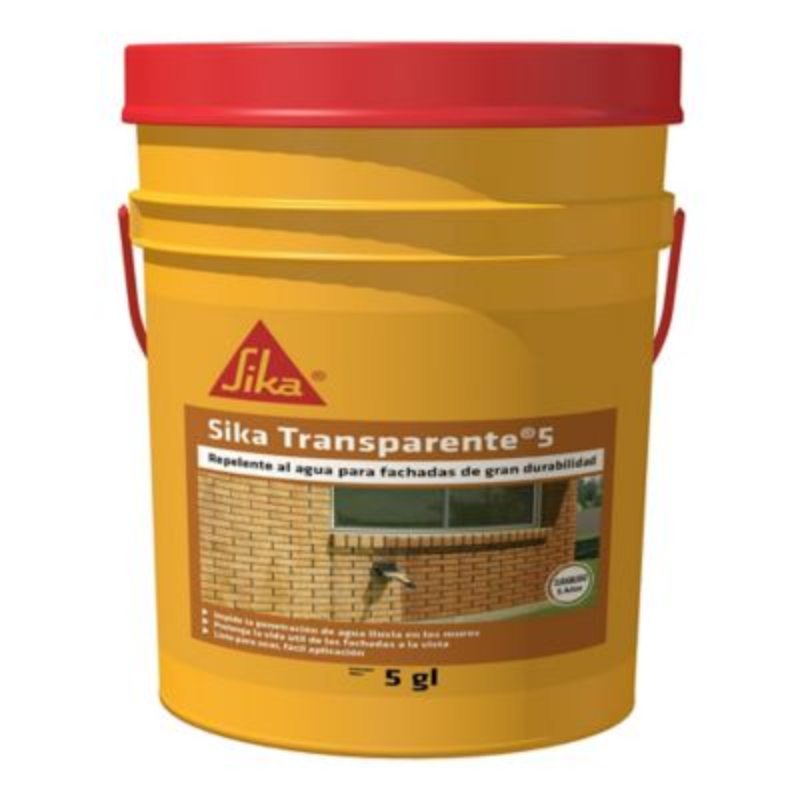 SIKA TRANSPARENTE 5 AÑOS  5GL  UND