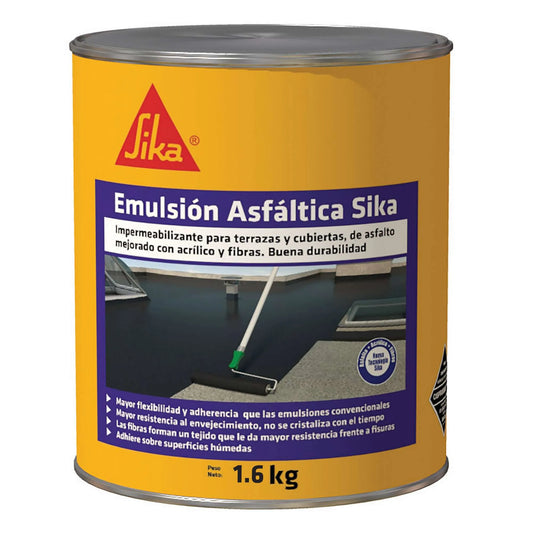 EMULSION ASFALTICA SIKA UNIVERSAL  1,6KG  UND