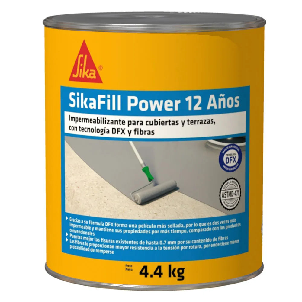 SIKAFILL 12 POWER GRIS GL 4,4KG  UND