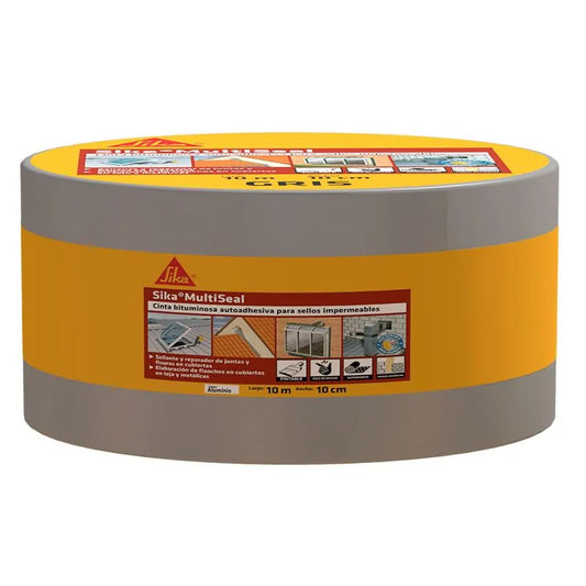 SIKA MULTISEAL 10 10 CMS ANCHO ALUMINIO  10MT  UND