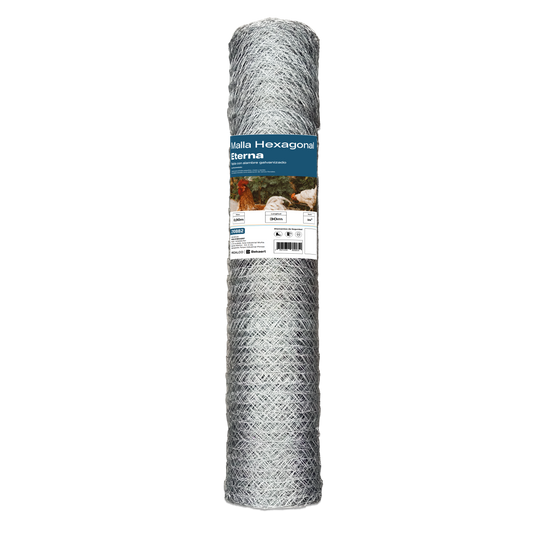 MALLA HEXAGONAL ETERNA® 1.00 X 1/2" X 30 MT