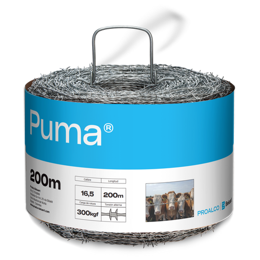 ALAMBRE PUAS PUMA® CAL. 16.5 X 200MT